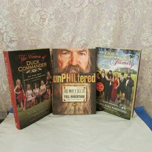 Lot of 3 Duck Dynasty Books